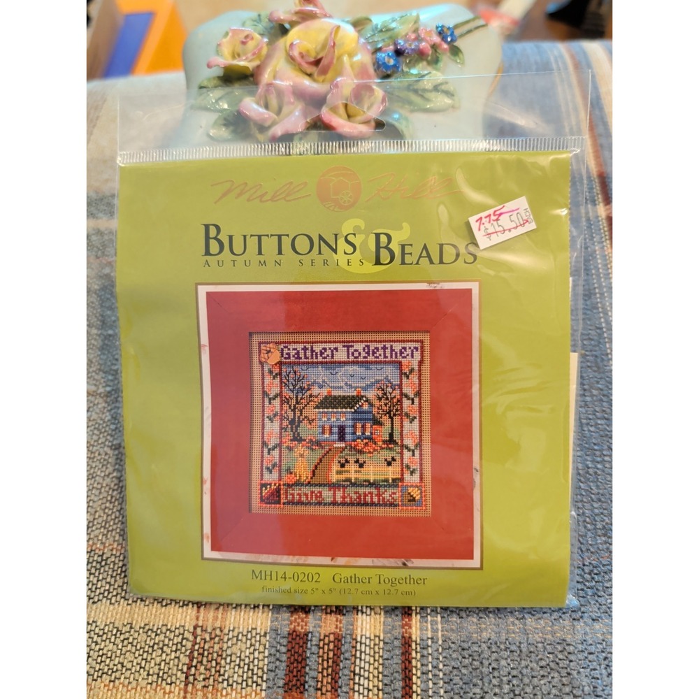 New Kit Mill Hill Buttons Beads Autumn Series MH14-0202 Gather Together